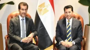 سفير قطر يوجه دعوة رسمية لوزير الرياضة لحضور كأس العرب لتعزيز التعاون الرياضي